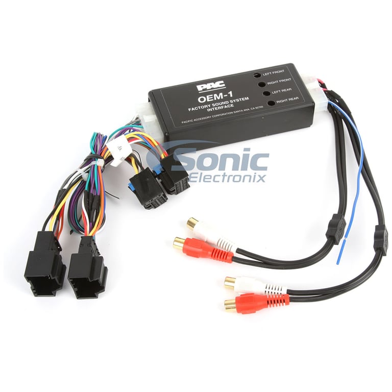MB Quart OA800.4 Amplifier Installation Kit for Factory 2006-13 GM Systems Image 8