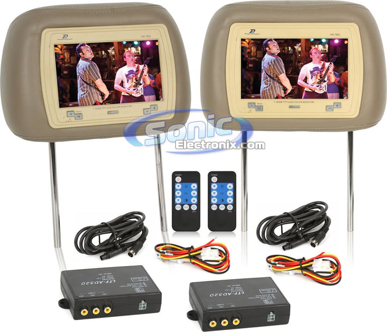 Power Acoustik HD-7BG (Beige) R/B Image 1