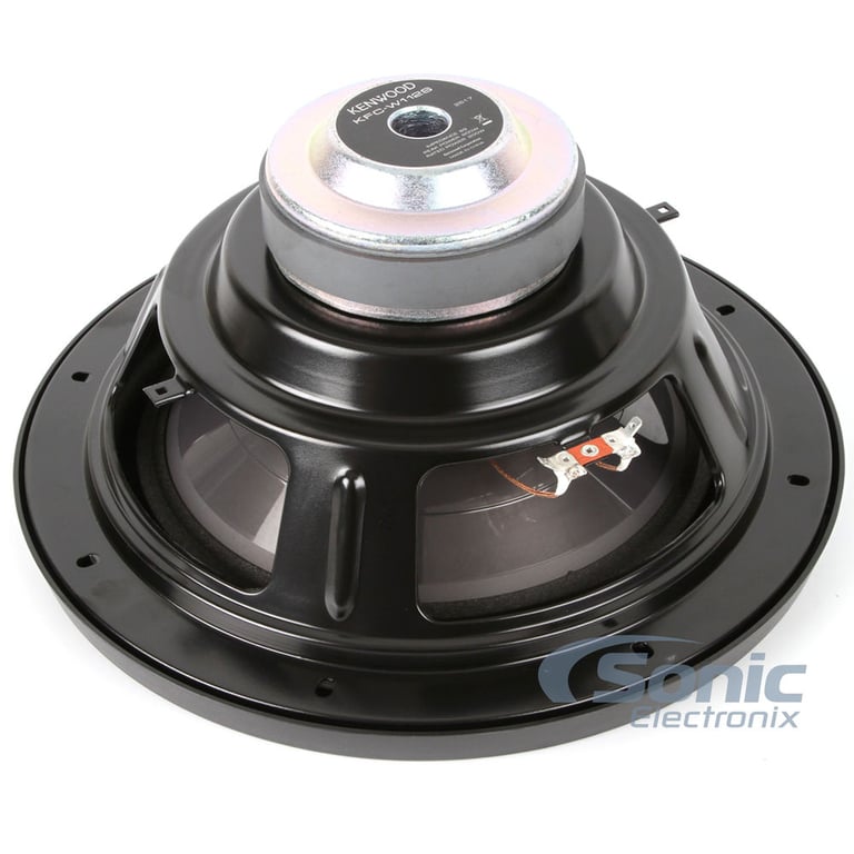 (2) 12&rdquo; KFC-W112S 400W Subwoofers + 1100W Amplifier R1100M + Box and Amp Kit Image 4