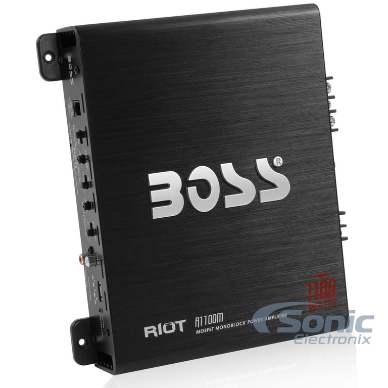 (2) 12&rdquo; KFC-W112S 400W Subwoofers + 1100W Amplifier R1100M + Box and Amp Kit Image 8