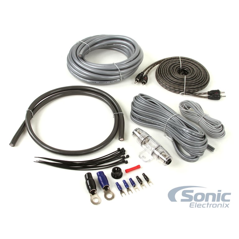 (2) 12&rdquo; KFC-W112S 400W Subwoofers + 1100W Amplifier R1100M + Box and Amp Kit Image 17