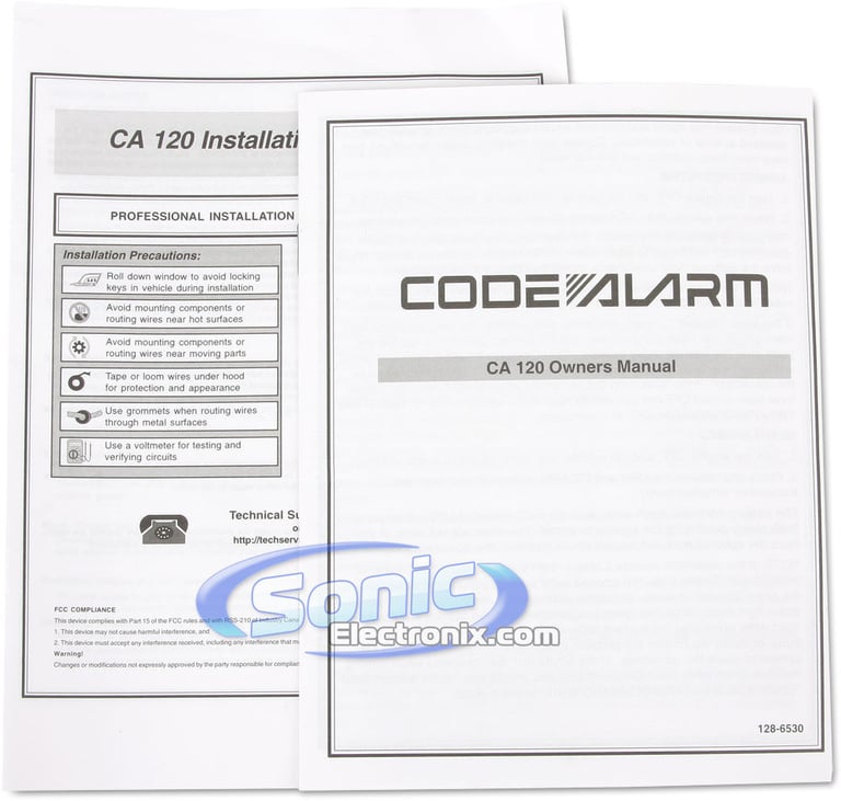 Code Alarm ca120 Image 11