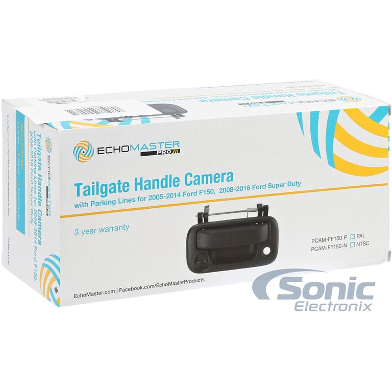 Echomaster Ford Tailgate Backup Camera PCAM-FF150 Image 5