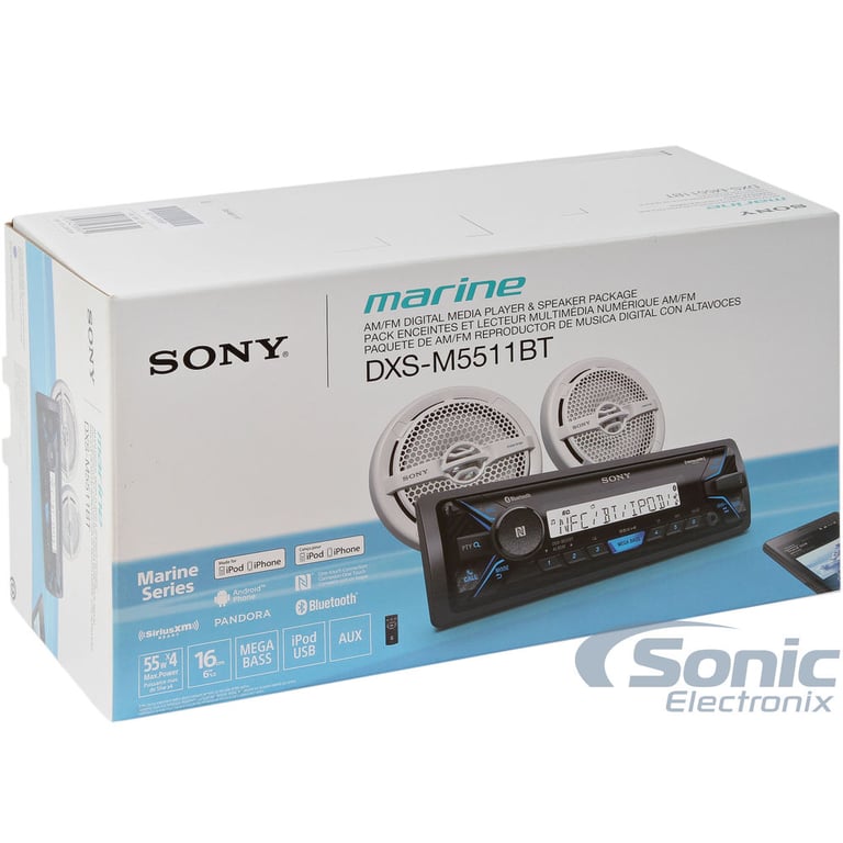 Sony DXS-M5511BT  Open Box (Complete) Image 9