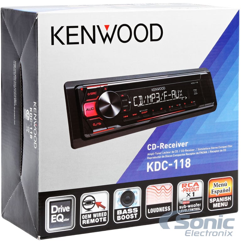 Kenwood KDC-118 Image 6