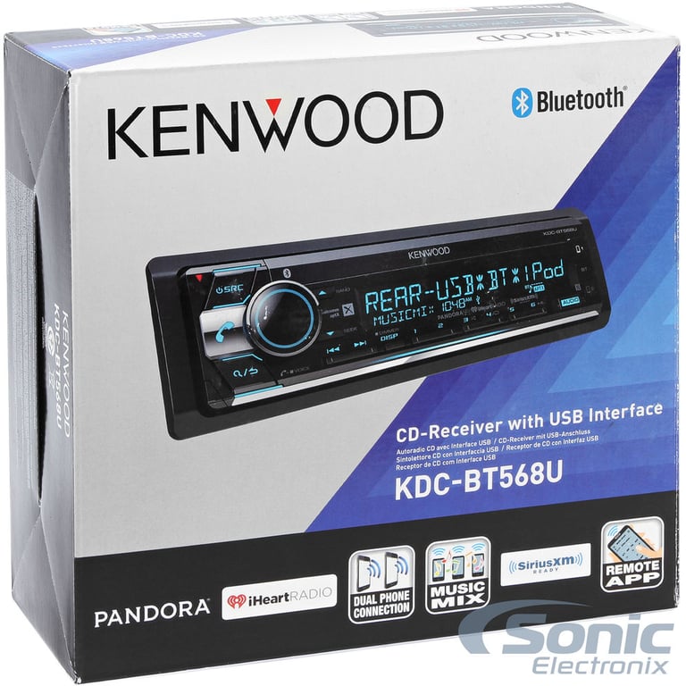 Kenwood KDC-BT568U Image 6