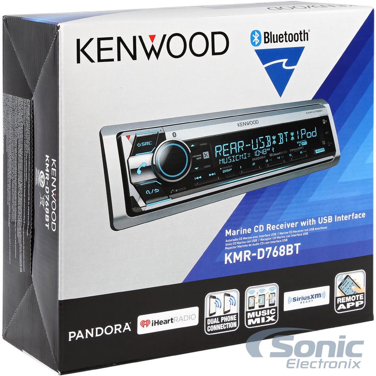 Kenwood KMR-D768BT Image 5