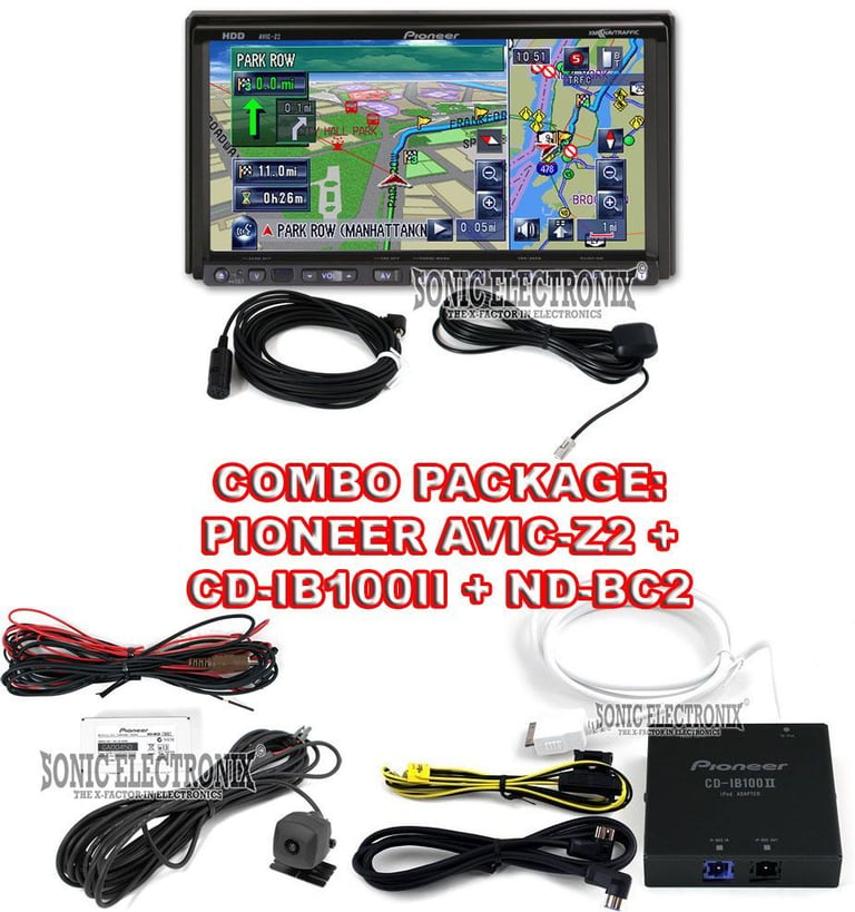 Combo: Pioneer AVIC-Z2 + ND-BC2 + CD-IB100II Image 1