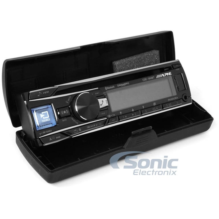Alpine + Sony Car Audio Upgrade Package (CDE-164BT XS-FB1630) Image 4