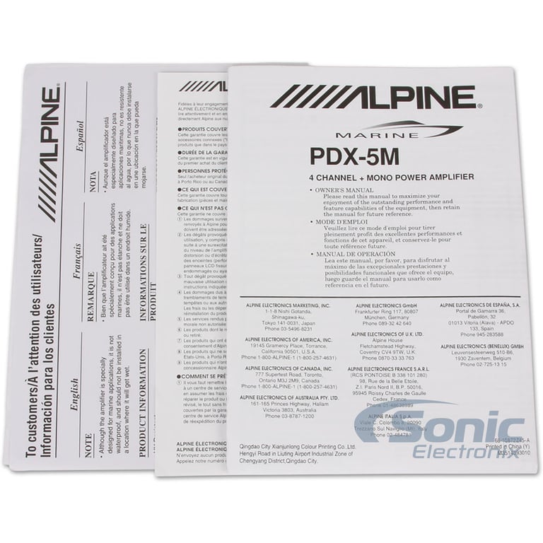 Alpine Marine PDX-5M Image 15