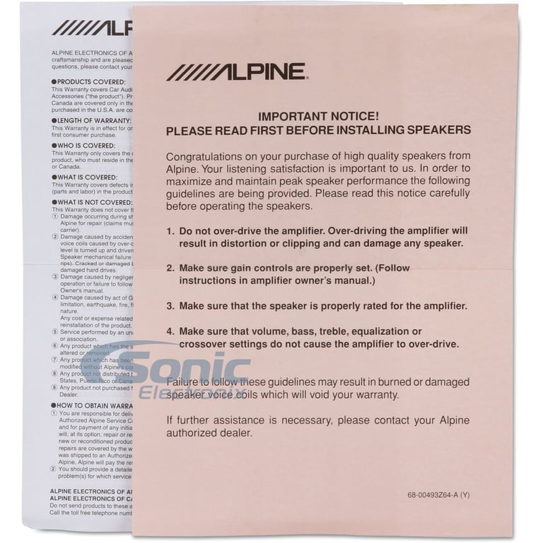 Alpine SPS-510 OPEN BOX COMPLETE Image 10