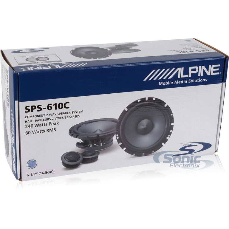 Alpine SPS-610C Open Box Complete Image 14
