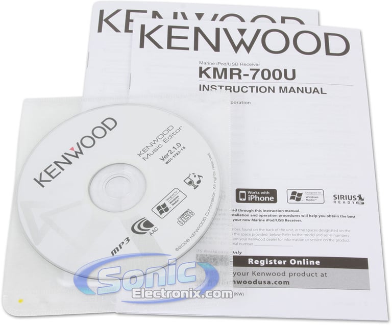 Kenwood Marine KMR-700U Image 10