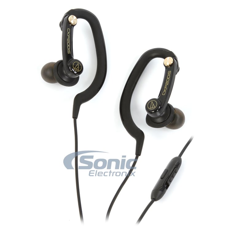 Audio Technica Headphone Bundle (ATH-AX5iSBK ATH-CKP200iSBK) Image 2