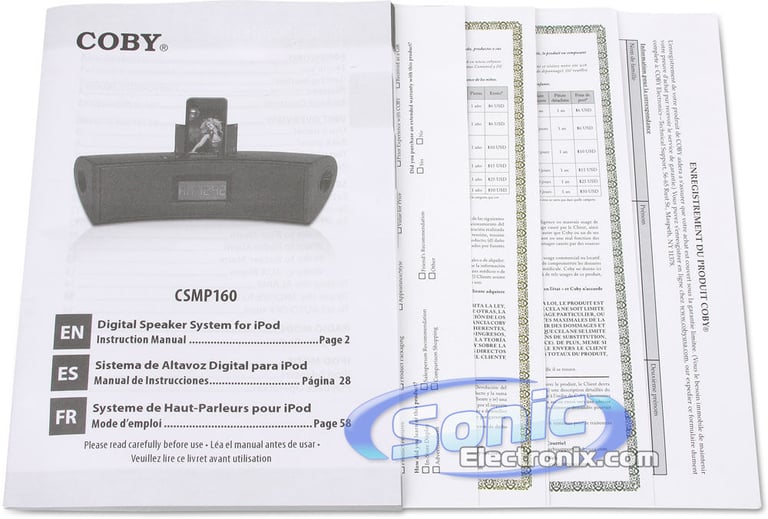 Coby CSMP160 Image 9