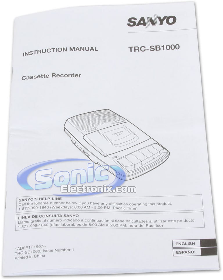 Sanyo TRC-SB1000 Image 6