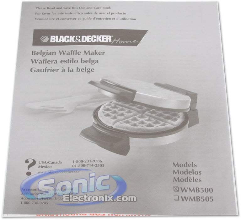 Black & Decker WMB500 Image 4
