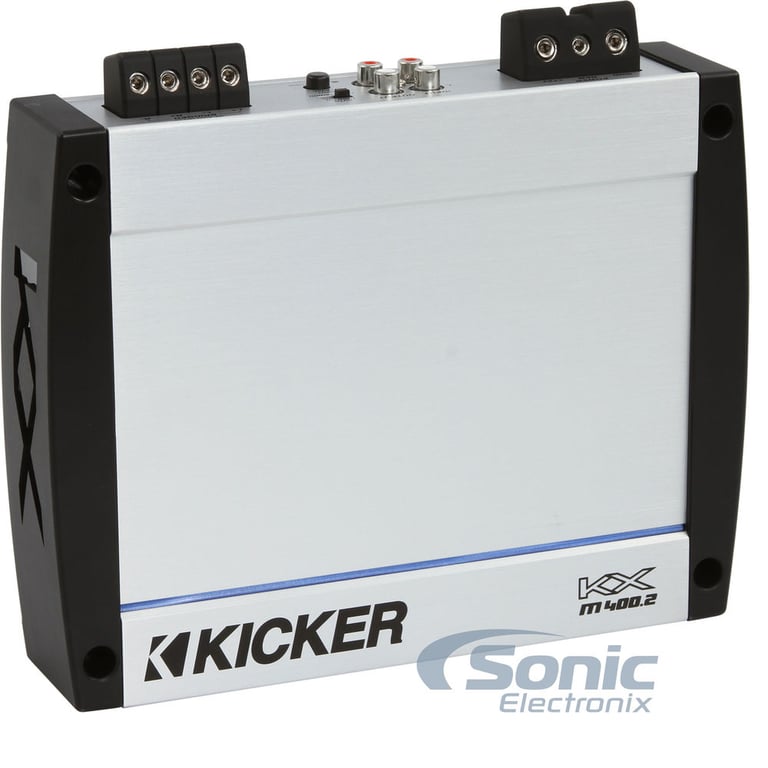 Kicker 2-Channel Marine Amplifier - KXM400.2 (40KXM400.2) Image 1