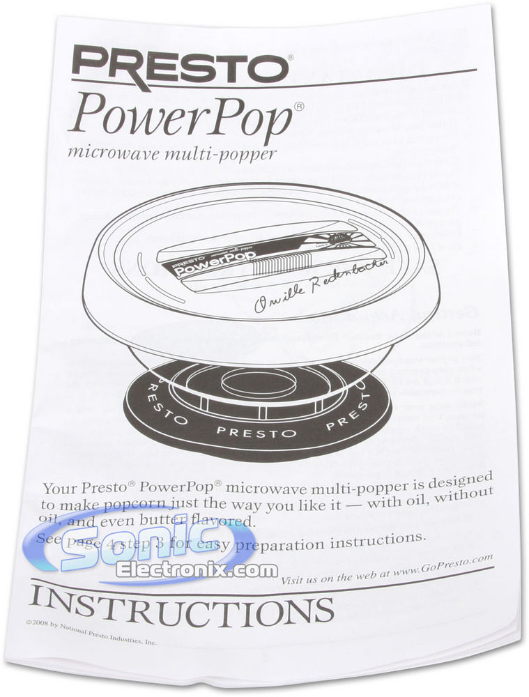 Presto PowerPop 04830 Image 5