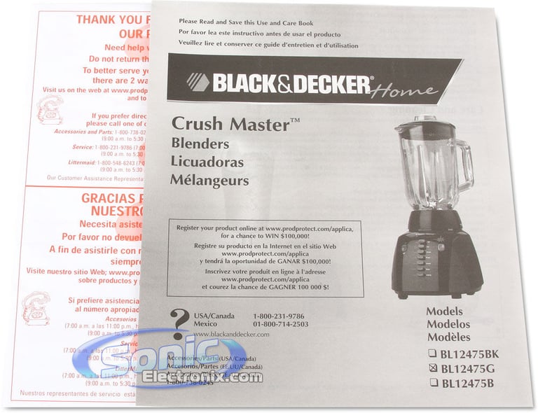 Black & Decker BL12475G Image 6