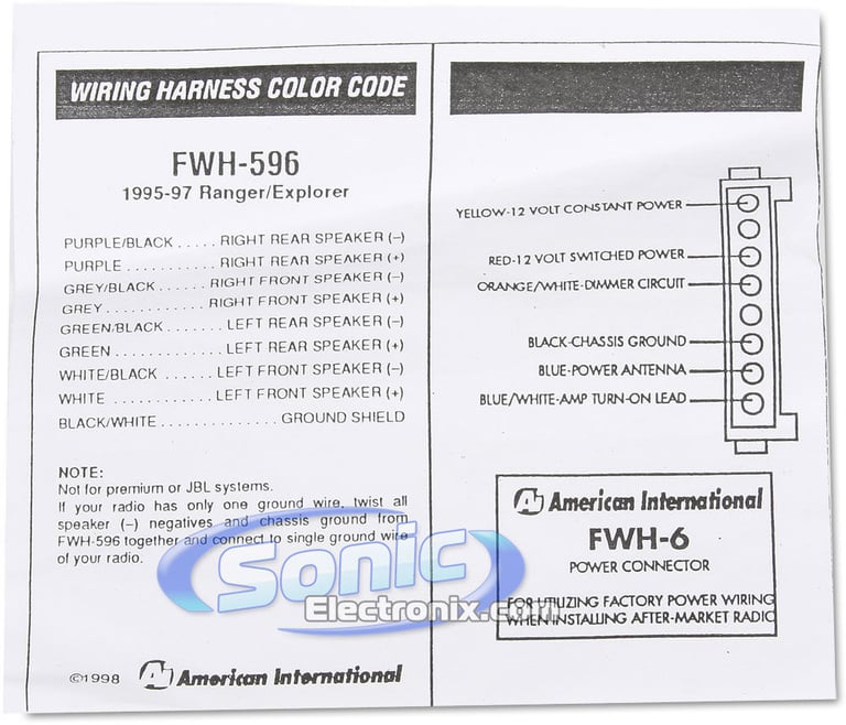 American International FWH-596 Image 4