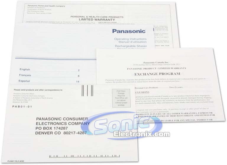 Panasonic ES8243A Image 12