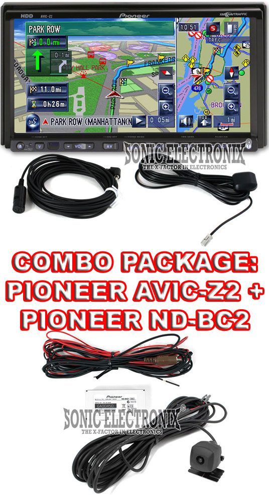 Combo: Pioneer AVIC-Z2 + ND-BC2 Image 1