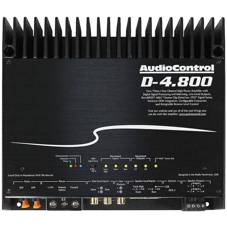 AudioControl D4800 (Open Box, Complete) Image 2