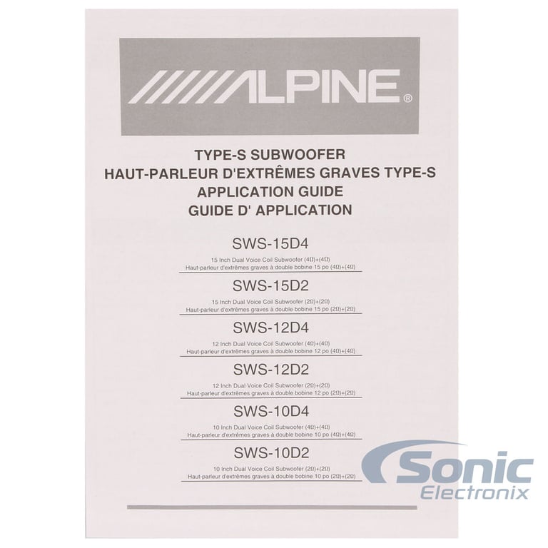 Alpine Type-S Dual 10" Bass Package with FREE Amp Image 11