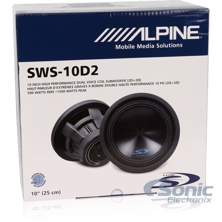 Alpine Type-S Dual 10" Bass Package with FREE Amp Image 12