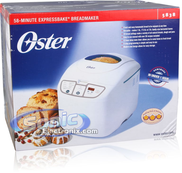 Oster 5838 ExpressBake Bread Maker Image 8