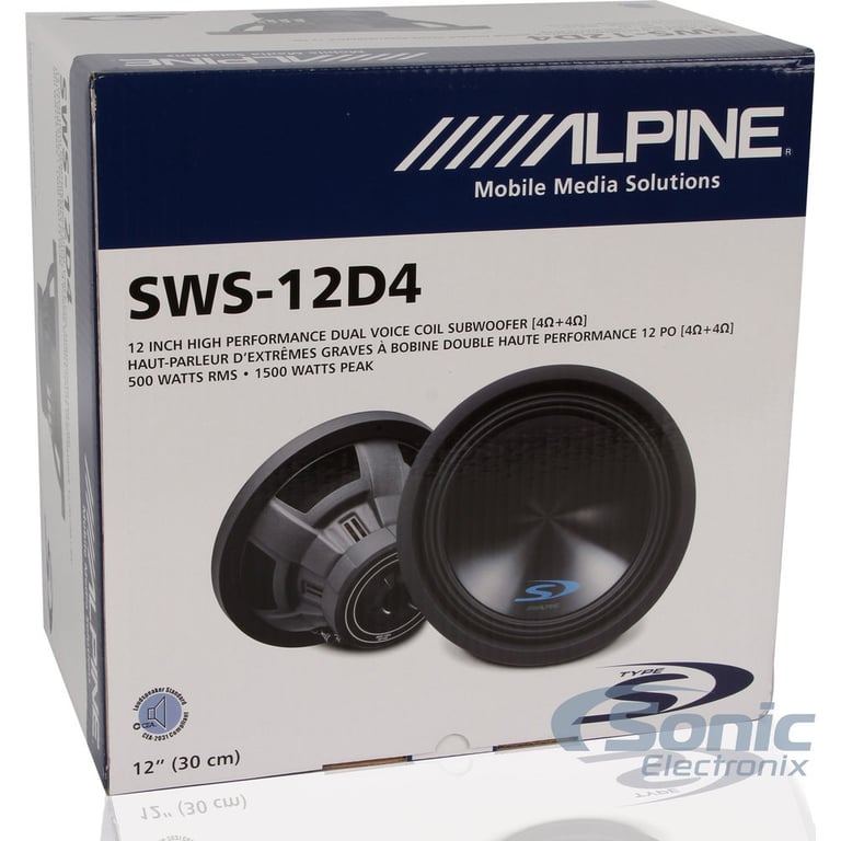 Alpine Type-S Dual 12" Bass Package + HFi1000.1D Image 14