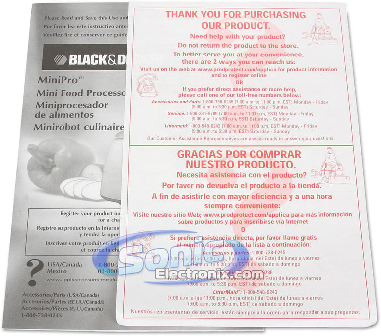 Black & Decker MFP200T Image 10