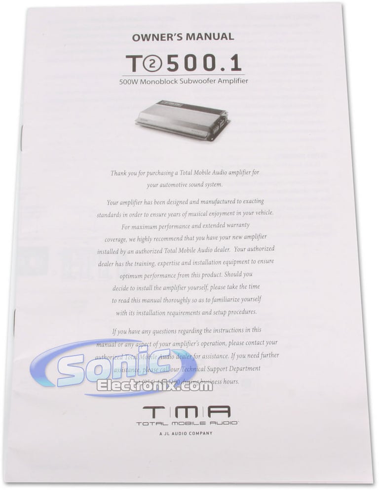 TOTAL Mobile Audio T2 500.1 Image 7