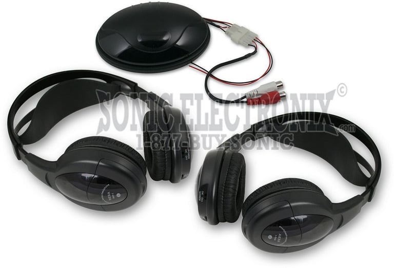 NESA Vision NHP-12 IR Headphone Pair Image 1