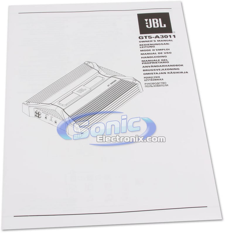 JBL GT5-A3011 Image 5