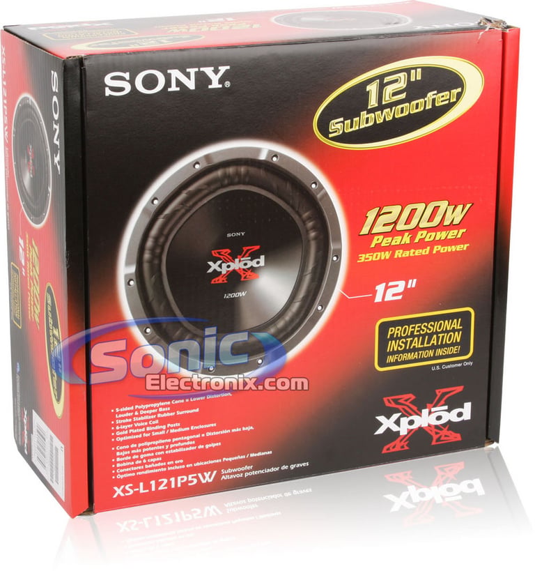 Sony XS-L121P5W Image 7