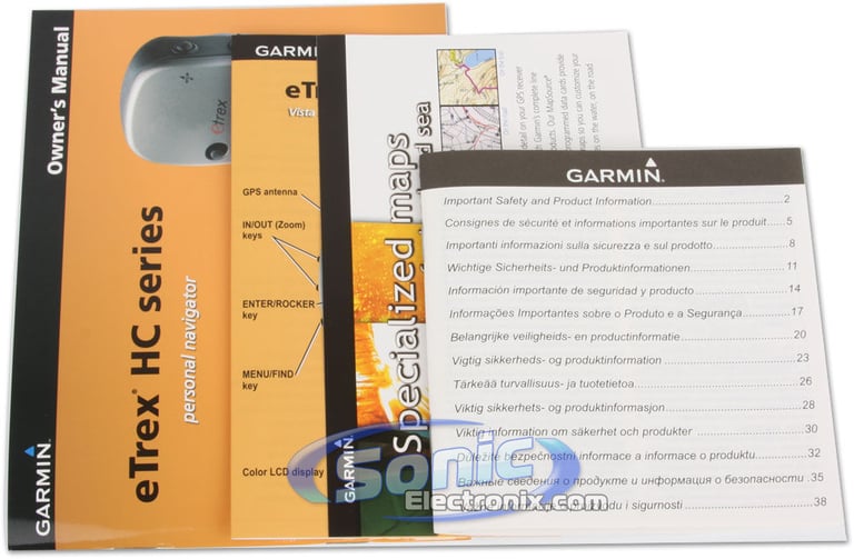 Garmin eTrex Venture (eTrex Venture&reg; HC MPN: 010-00632-00) Image 8