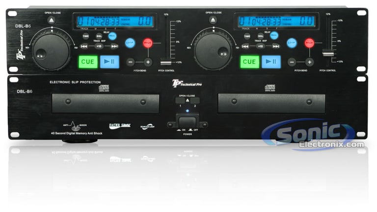Technical Pro DBL-B6 (Black) Image 1