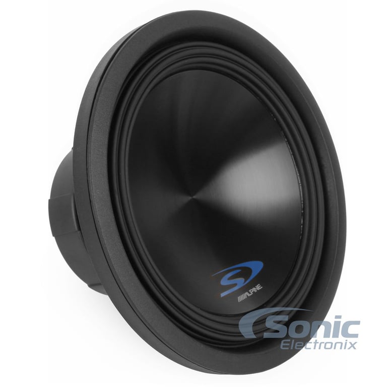 Alpine Type-S 12" Subwoofer with Ported Box and speaker wire Image 2