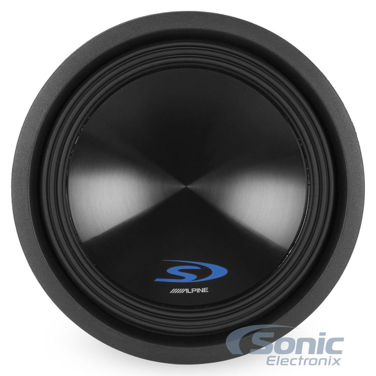 Alpine Type-S 12" Subwoofer with Ported Box and speaker wire Image 3