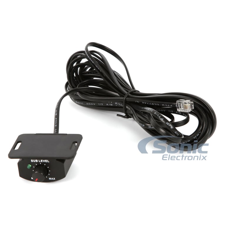 NVX QBUS8v2 8" Under Seat Powered Subwoofer Enclosure + Premium Amp Kit Image 7