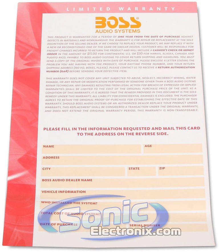 Boss CH4630-OPEN BOX Image 9