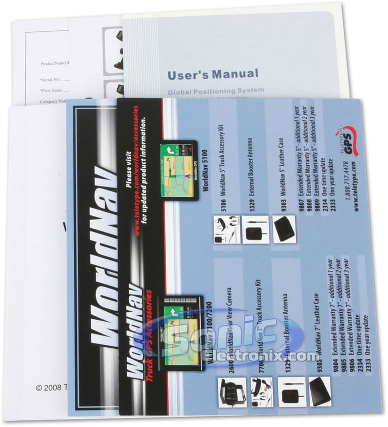 TeleType 330060 WorldNav 3300 (TTC330060) Image 14