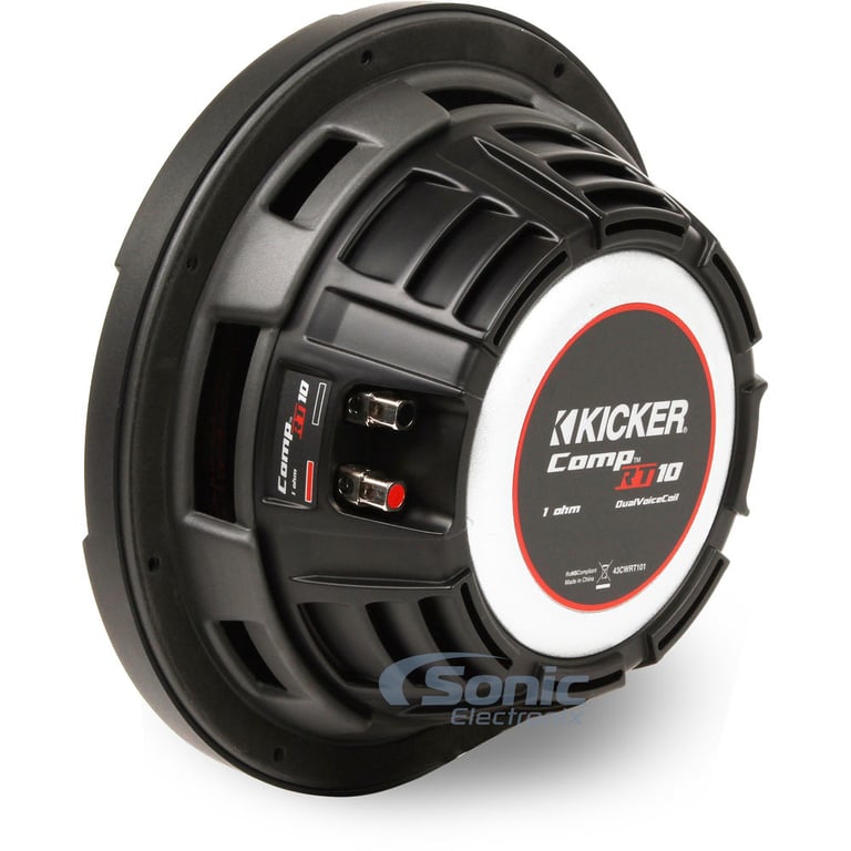Kicker CompRT CWRT101 + FREE Sealed Enclosure (43CWRT101) Image 5