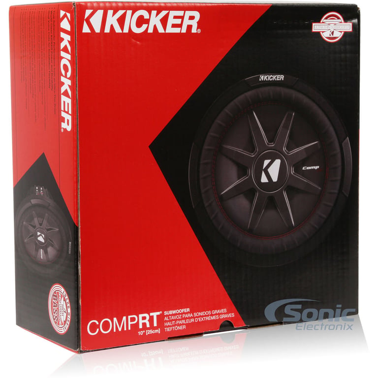 Kicker CompRT CWRT101 + FREE Sealed Enclosure (43CWRT101) Image 6