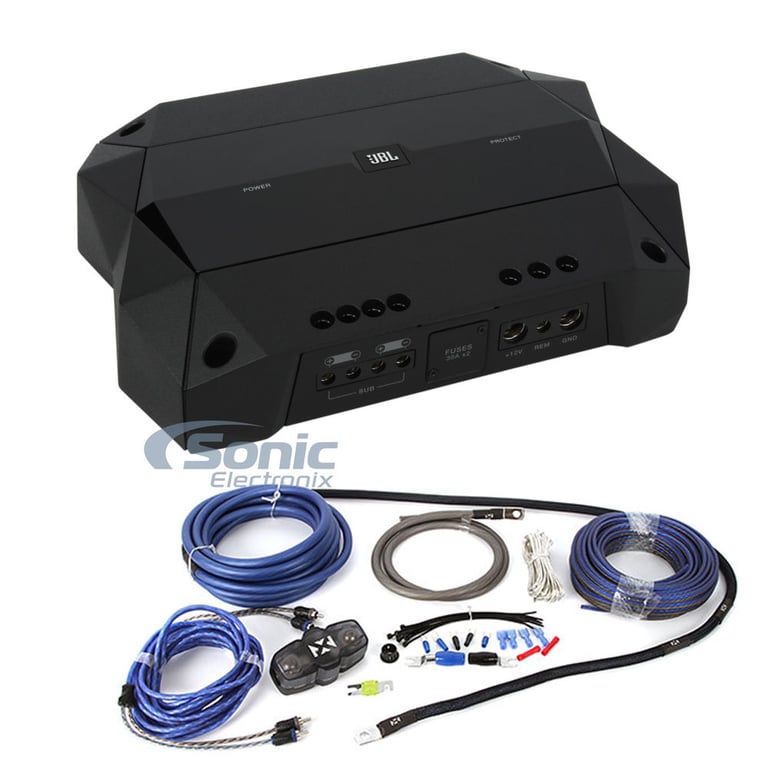 JBL CLUB-5501 Monoblock Amplifier with FREE 100% Copper True Spec Installation Kit Image 1