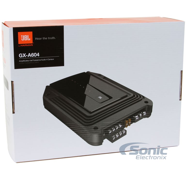 JBL GX-A604 435W 4-Channel Car Audio Amplifier +  8 Gauge Amp Installation Kit Image 7