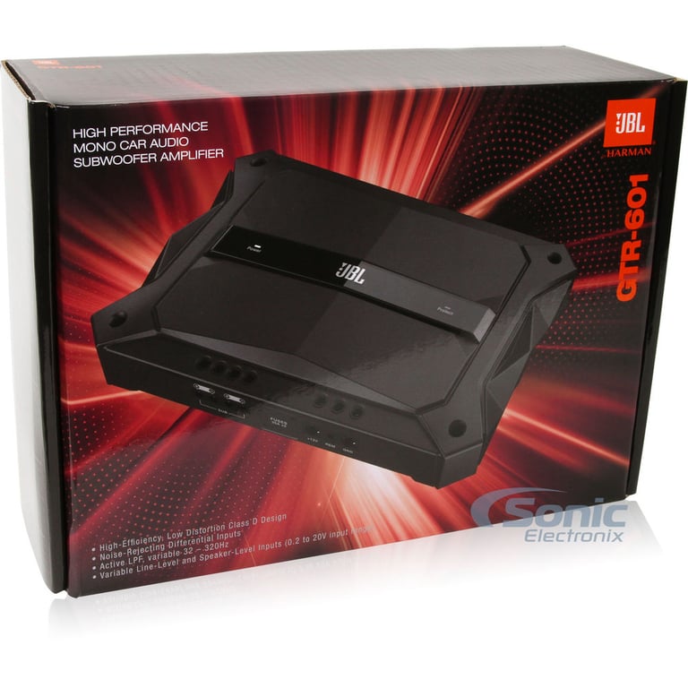 JBL GTR-601 with FREE 100% Copper True Spec Installation Kit Image 9