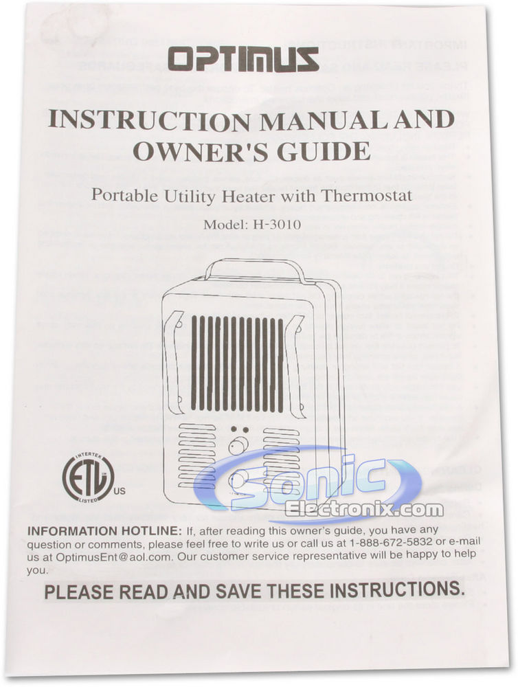 Optimus H-3010 (LVH-3010S) Image 3